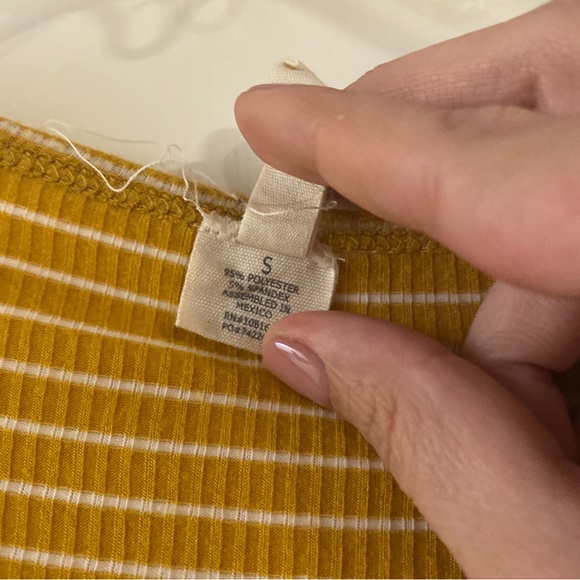 Sky & Sparrow Long Sleeve Striped Tee - Picture 5 of 6